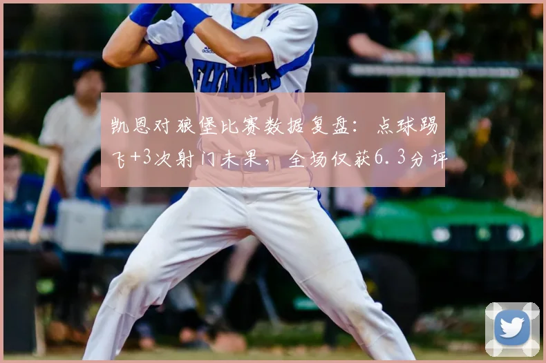 凯恩对狼堡比赛数据复盘：点球踢飞+3次射门未果，全场仅获6.3分评分